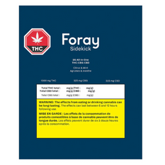 Extracts Inhaled - SK - Foray Sidekick THC-CBG-CBD Disposable Vape - Format: - Foray