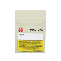 Dried Cannabis - SK - Talbe Top Durban Lime Flower - Format: - Table Top