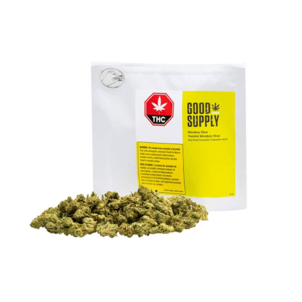 Dried Cannabis - MB - Good Supply Monkey Glue Flower - Grams: - Good Supply