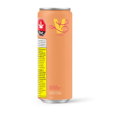 Edibles Non-Solids - SK - Little Victory Sparkling Peach 1-1 THC-CBD 2.5mg Beverage - Format: - Little Victory