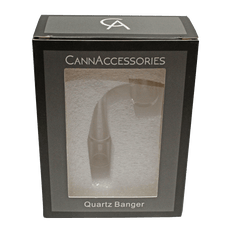 Glass Concentrate Accessory Cannacessories Quartz Banger 5MIL 10mm Female 90 Degree - CannAccessories