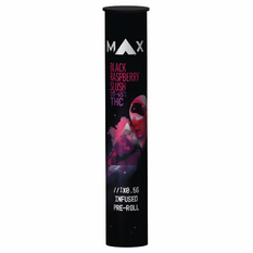 Extracts Inhaled - SK - Weed Me Max Black Raspberry Slush Infused Pre-Roll - Format: