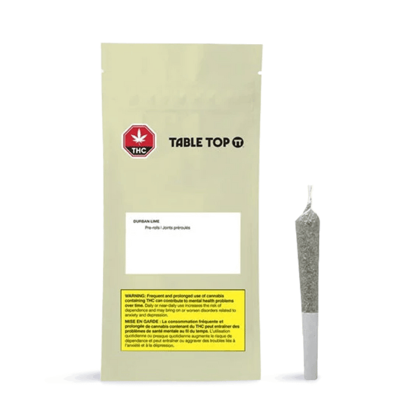 Dried Cannabis - MB - Table Top Durban Lime Pre-Roll - Format: - Table Top