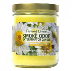 Smoke Odor Candle 13oz Picking Daisies - Smoke Odor