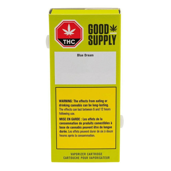 Extracts Inhaled - AB - Good Supply Blue Dream 510 Vape Cartridge - Format: - Good Supply