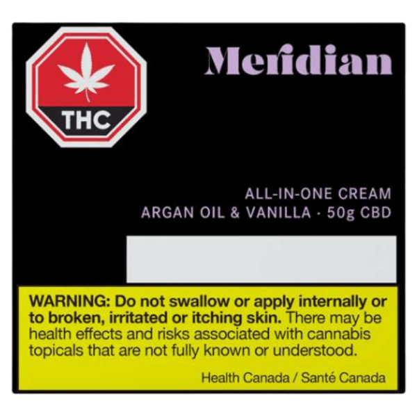 Topicals - MB - Meridian All in One CBD Cream - Format: - Meridian