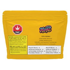 Edibles Solids - SK - Nugz Munchies Terple Rosinaut Hash Rosin Gummies - Format: