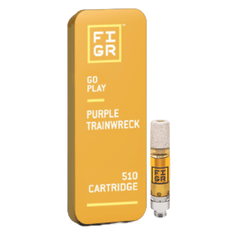 Extracts Inhaled - SK - FIGR Go Play Purple Trainwreck THC 510 Vape Cartridge - Format: - FIGR
