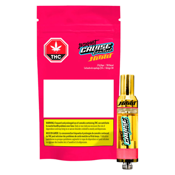Extracts Inhaled - MB - BOXHOT Cruise Control Nitro 2-1 THC-CBG 510 Vape Cartridge - Format: - BOXHOT