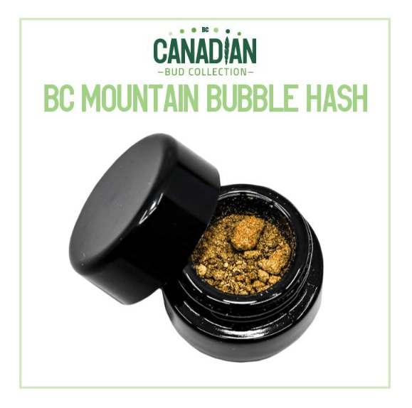 Extracts Inhaled - AB - Canadian Bud Collection B.C. Mountain Bubble Hash - Format: - Canadian Bud Collection