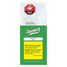 Extracts Inhaled - MB - Spinach Mango Dream THC 510 Vape Cartridge - Format: