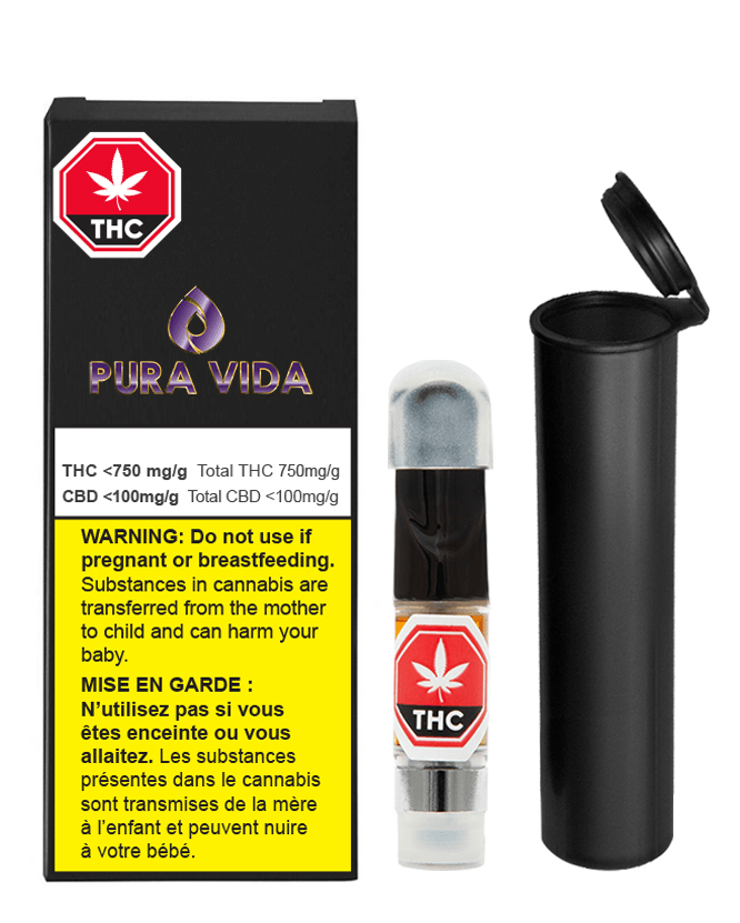 Extracts Inhaled - SK - Pura Vida Hybrid Honey Oil THC 510 Vape Cartridge - Format: - Pura Vida