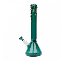 Gear Premium - 14" Tall Teal Beaker Base Worked - Gear Premium