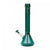 Gear Premium - 14" Tall Teal Beaker Base Worked - Gear Premium