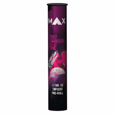 Extracts Inhaled - SK - Weed Me Max Sweet Strawberry Infused Pre-Roll - Format: