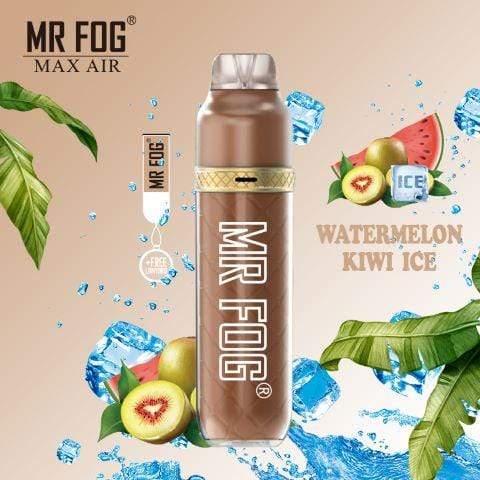 RTL - Mr Fog Max Air Disposable Vape Kiwi Watermelon Ice 2500 Puffs - Mr Fog