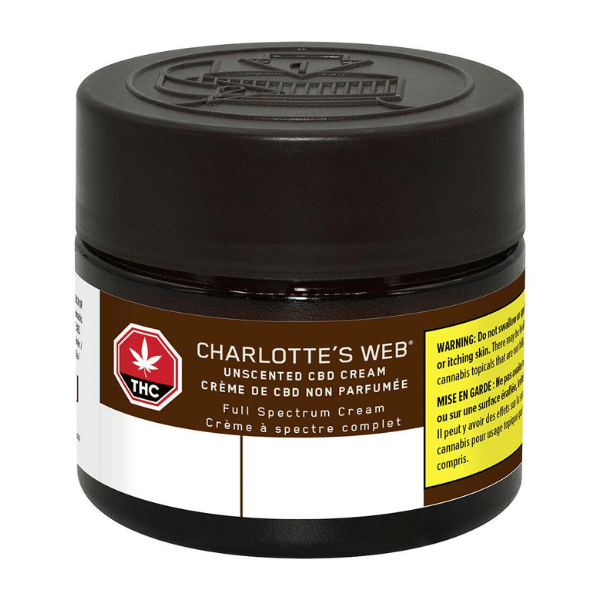 Cannabis Topicals - SK - Charlotte's Web Unscented CBD Cream - Format: