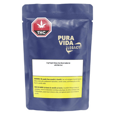 Extracts Inhaled - MB - Pura Vida Purple Octane Jumbo Jar Live Resin + Refillable 510 Vape Cartridge - Format: