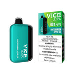 Federal *EXCISED* RTL - Disposable Vape Vice Ultra 60K Goated Green Apple Ice