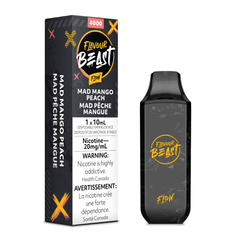 *EXCISED* RTL - Flavour Beast Flow Disposable Vape Rechargeable Mad Mango Peach - Flavour Beast