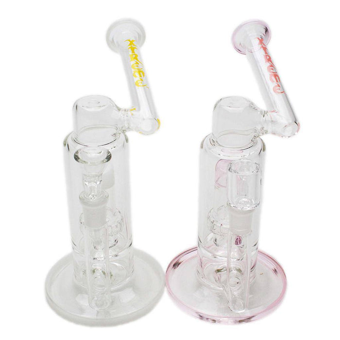 Glass Rig - Xtreme - 9.5" Circ Perk Includes Bowl + Banger - Xtreme