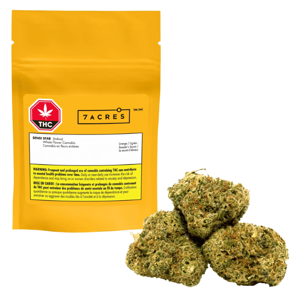 Dried Cannabis - MB - 7Acres Sensi Star Flower - Format: - 7Acres