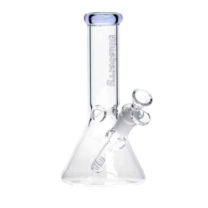 Glass Bong - Blueberry - 8" Beaker Bong - Blueberry