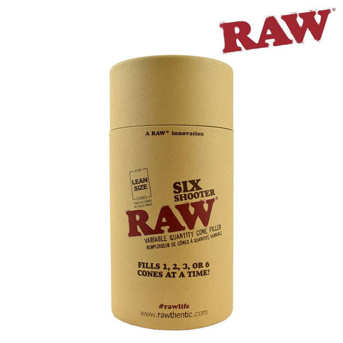 Raw Six Shooter Lean Cone Filler - Raw