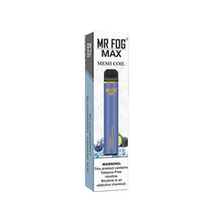 *EXCISED* RTL - Mr Fog Max 1000 Disposable Vape Blackberry Blueberry Lemon Ice - Mr Fog