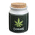 Ceramic Cannabis Cork Stash Jar Large
