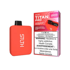 *EXCISED* RTL - Disposable Vape STLTH Titan Pro Cherry Classic Ice