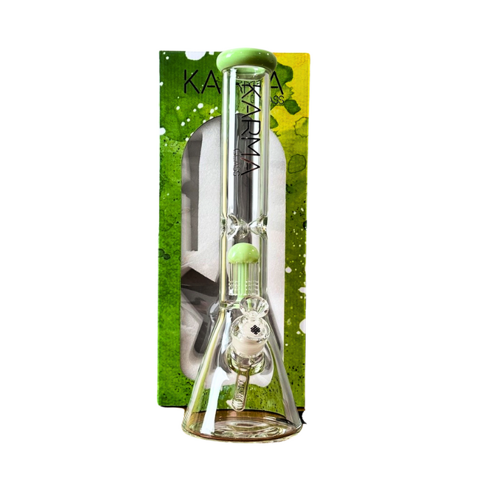 Glass Bong Karma 7mm Tree Perk 16" - Karma