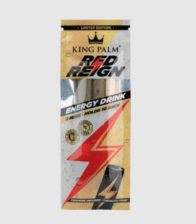 RTL - King Palm Mini Pre-Roll - Red Reign - 2 per pack - King Palm