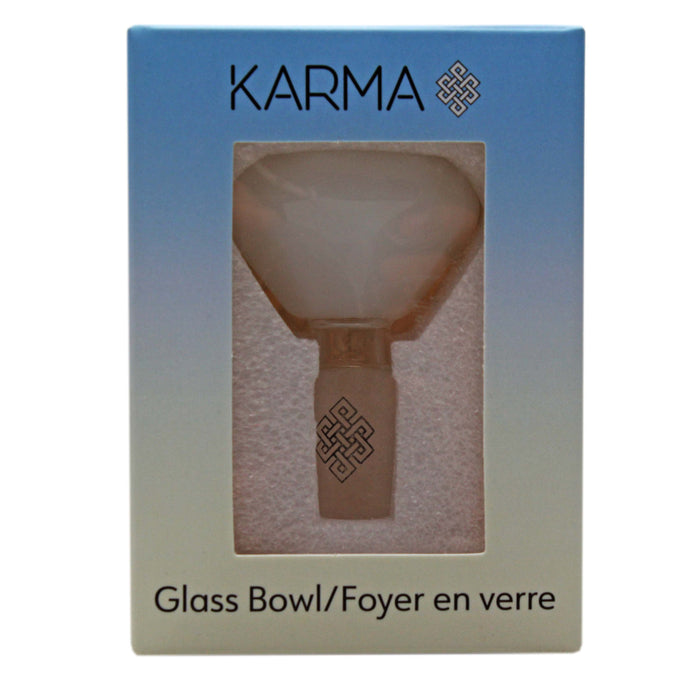 Glass Bowl Karma 14mm Diamond - Karma