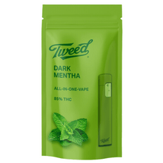 Extracts Inhaled - MB - Tweed Dark Mentha THC 510 Vape Cartridge - Format: - Tweed