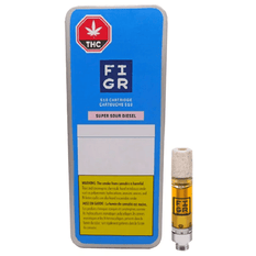 Extracts Inhaled - MB - FIGR Super Sour Diesel THC 510 Vape Cartridge - Format: - FIGR