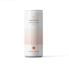 Edibles Non-Solids - SK - Quatreau Passion Fruit & Guava Sparkling CBD Beverage - Format: - Quatreau