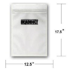 Deadbolt Smell Proof Bag 12x17 - Deadbolt