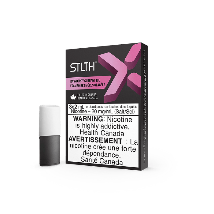 *EXCISED* STLTH X Pod 3-Pack - Raspberry Currant Ice - STLTH