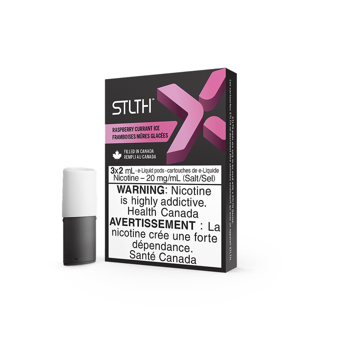 STLTH X Pod 3-Pack - Raspberry Currant Ice - STLTH