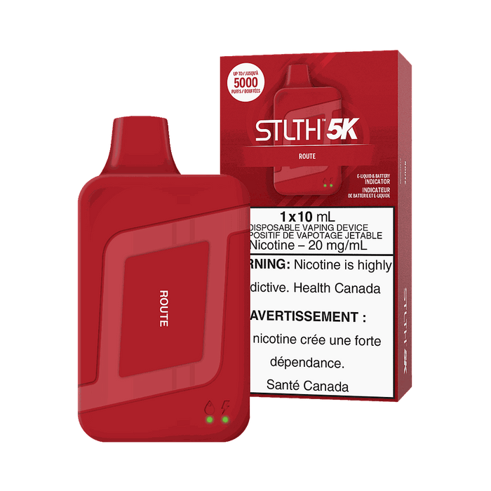 *EXCISED* RTL - STLTH 5K Disposable Vape 5000 Puff Route - STLTH