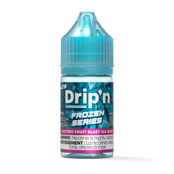 Manitoba *EXCISED* Nicotine Liquid Drip'n Envi Frozen E-Liquid Electric Fruit Blast Ice Blast