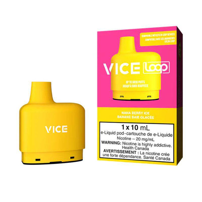 *EXCISED* RTL - Vice Loop Pod Pack Nana Berry Ice - Vice