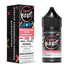 *EXCISED* Flavour Beast Salt Juice 30ml STR8 UP Strawberry Banana Iced - Flavour Beast