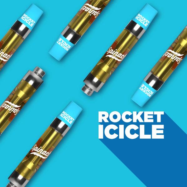 Extracts Inhaled - MB - Spinach Rocket Icicle THC 510 Vape Cartridge - Format: - Spinach