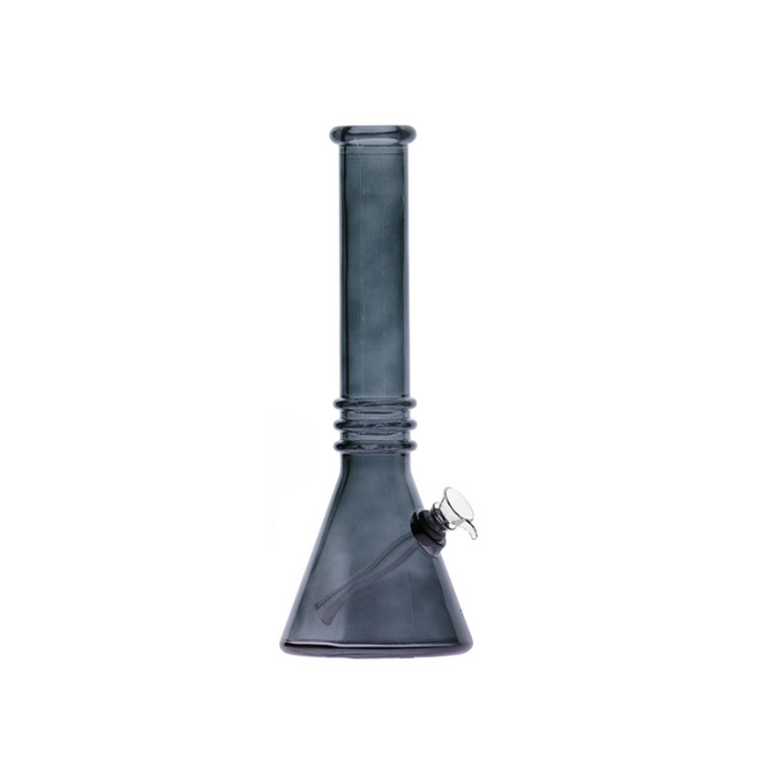 Glass Bong  Triple Ring Beaker 12" - Unbranded