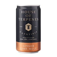 Edibles Non-Solids - MB - House of Terpenes Ginger Lime Mule Canntini Beverage - Format: - House of Terpenes