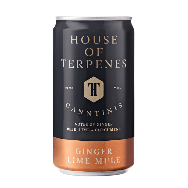 Edibles Non-Solids - MB - House of Terpenes Ginger Lime Mule Canntini Beverage - Format: - House of Terpenes