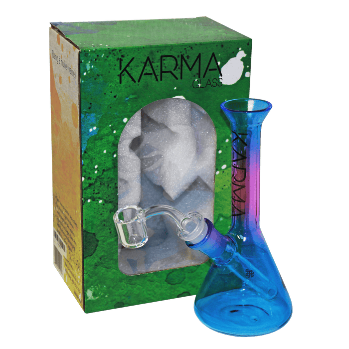 Glass Dab Rig Karma 7" Two Toned Beaker Rig - Karma