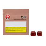 Edibles Solids - AB - Olli Strawberry 1-10 THC-CBD Gummies - Format: - Olli